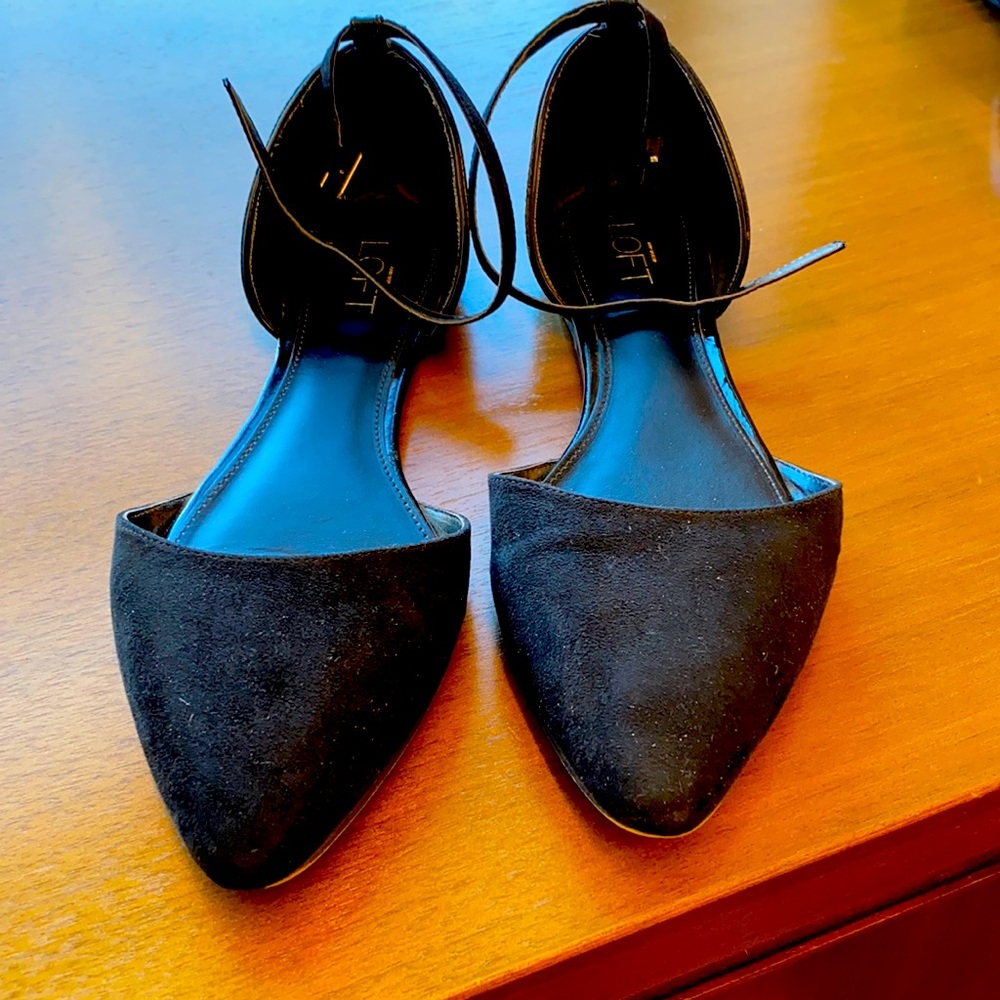 LOFT ankle strap flats